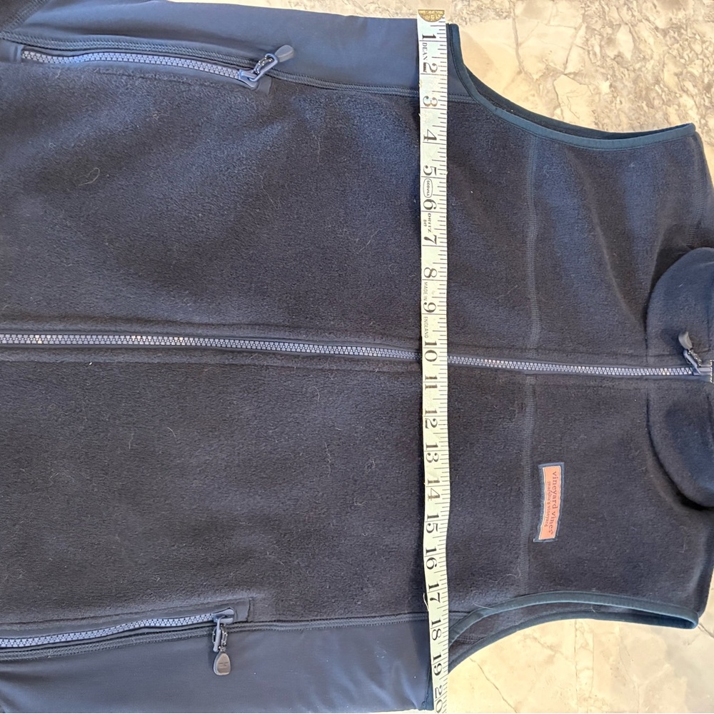 Men's vineyard Vines Blue Fleece Vest